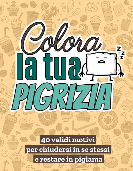 copertina libro colora la tua pigrizia