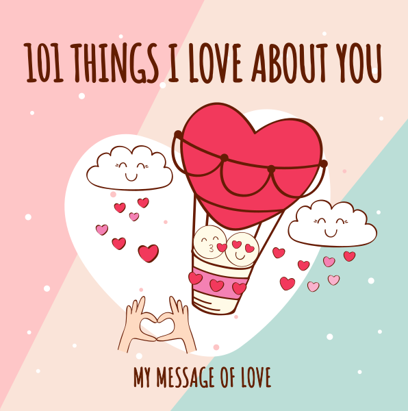 cover of 101 Things I love about you