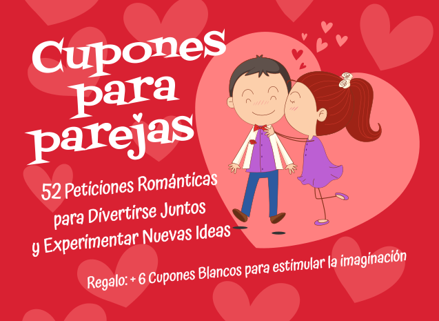 portada del libro cupones para parejas