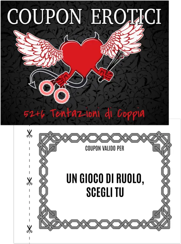 interno del libro coupon erotici - per adulti