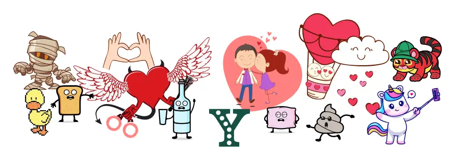 i protagonisti di tutti i libri e quaderni yerly creations
