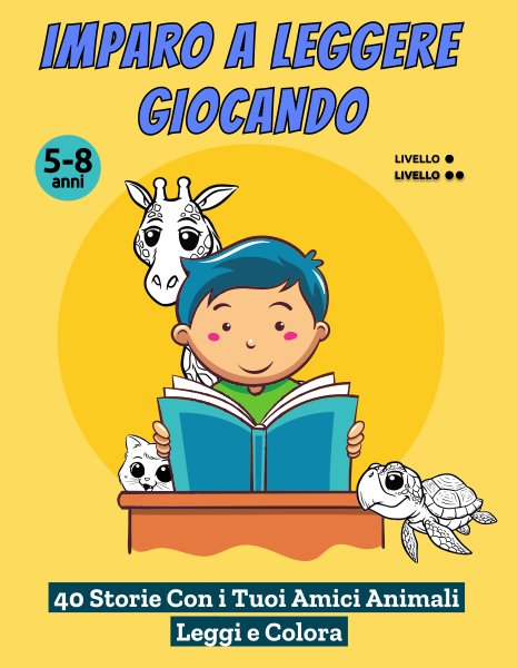 copertina del libro Imparo a Leggere Giocando